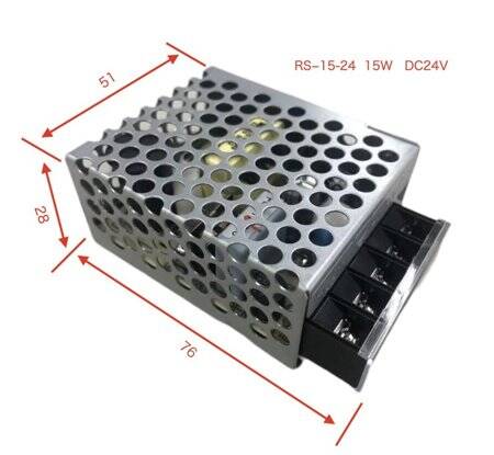 Original Taiwan MEAN WELL RS-15-24 Power Supply - 3