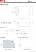 Original Taiwan MEAN WELL RS-25-3.3 Power Supply - 2