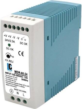 Orijinal Delta DRP024V60W1AA Kılavuz Ray Anahtarlama Güç Kaynağı - 1