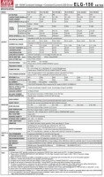 Orijinal Tayvan MEAN WELL ELG-150-12A-3Y Su Geçirmez Güç Kaynağı - 2
