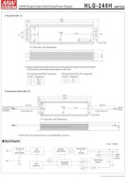Orijinal Tayvan MEAN WELL HLG-240H-24B Su Geçirmez Güç Kaynağı - 4