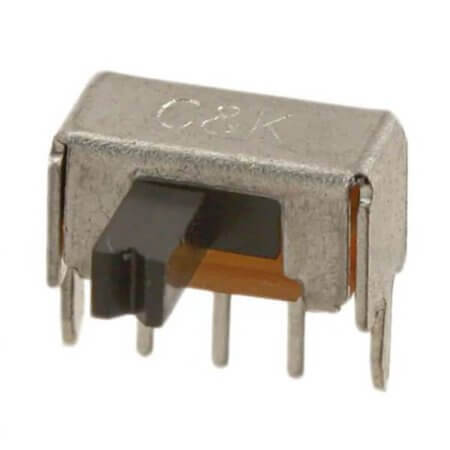 OS102011MA1QN1 SWITCH SLIDE 1P2T 100mA 12V On-On THT R/A - 1