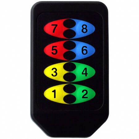 OTX-418-HH-CP8-MS REMOTE CONTROL TX MS 418MHZ 8BTN - 1