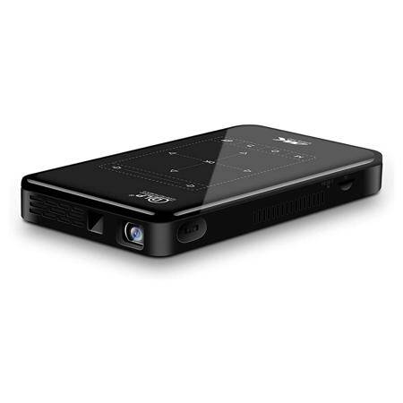 P09 DLP Mini Portable Android Projector 2GB RAM 32GB ROM Home Cinema HDMI Support 4K WiFi Bluetooth Miracast Airplay Mobile Phone EU Plug (Remote Control Without Battery) - 3