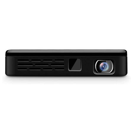 P09 DLP Mini Portable Android Projector 2GB RAM 32GB ROM Home Cinema HDMI Support 4K WiFi Bluetooth Miracast Airplay Mobile Phone EU Plug (Remote Control Without Battery) - 5