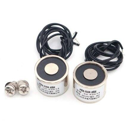 P100/40 24V DC Elektromıknatıs 240KG Tutma Gücü - 3
