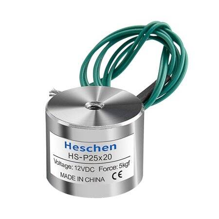 P120/40 24V DC Elektromıknatıs 300KG Tutma Gücü - 1