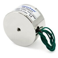 P12/12D 12V DC Manyetikliği Giderici Elektromıknatıs 1KG Tutma Gücü - 2