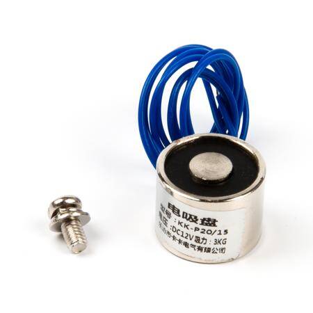 P20/15 24V DC Electromagnet - 3kg Holding Force - 1