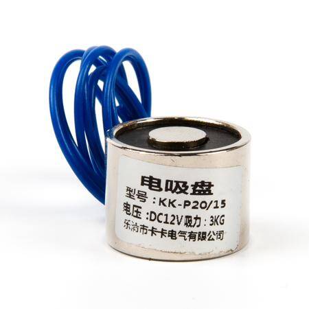 P20/15 24V DC Electromagnet - 3kg Holding Force - 4