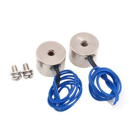 P20/15 24V DC Elektromıknatıs 3KG Tutma Gücü - 1