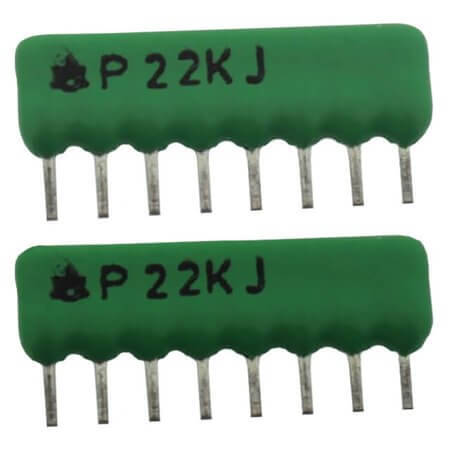 P22KJ RES.NETWORK 22K Ohms 5% SIP7+1 THT - 1