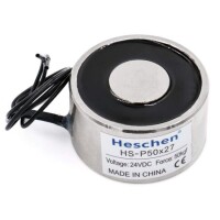P50/27 24V DC Electric Sucker Electromagnet 55KG - 3