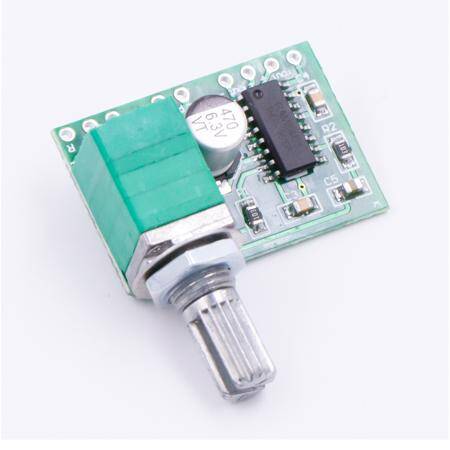 PAM8403 Mini 5V Ayarlı Dijital Amplifikatör Kartı (USB ile Güçlendirilebilir) - 5