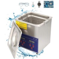 Paslanmaz Çelik Ultrasonik Temizleme Makinesi PS-10A 2L 40KHz 60W EU Fişli 220V - 4