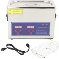 Paslanmaz Çelik Ultrasonik Temizleme Makinesi PS-20A 3.2L 40KHz 120W EU Fişli 220V - 1