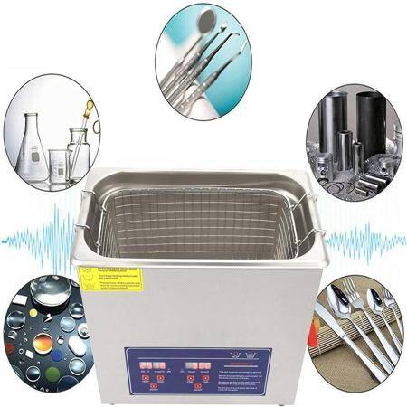 Paslanmaz Çelik Ultrasonik Temizleme Makinesi PS-30A 6.5x180W EU Fişli 220V - 4