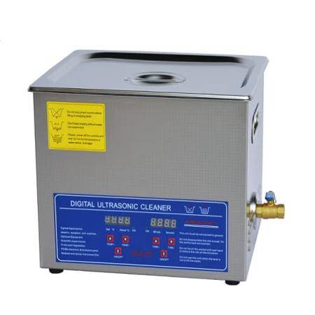 Paslanmaz Çelik Ultrasonik Temizleme Makinesi PS-40A 10L 40KHz 240W EU Fişli 220V - 1
