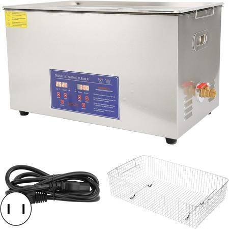 Paslanmaz Çelik Ultrasonik Temizleme Makinesi PS-80A 22L 40KHz 480W EU Fişli 220V - 1