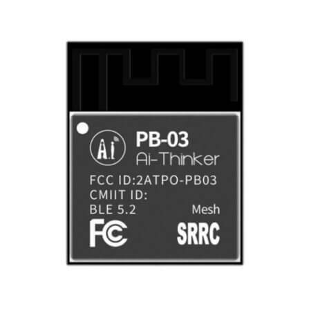 PB-03 MODULE BLUETOOTH 5.2 WITH PCB ANTENNA (PHY6252) - 1