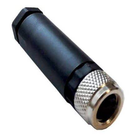 PB-M8A-04P-FF-SL7001-00A CONNECTOR MICRO JACK M8 4PIN FEMALE ASSEMBLY TYPE - 1