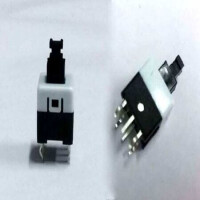 PB-22E88 SWITCH PUSH 8x8MM 2P2T NON-LOCK VER. WEALTHMETAL - 1