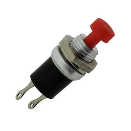 PBS-20R SWITCH PUSH BUTTON COLOR RED - 1