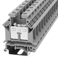 PC10-01P-16-00AH DIN RAIL T.B.10mm² SCREW RED - 1