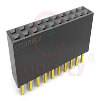 PC104-002-2X8B6 FEMALE HEADER 16PIN(2x8) 2.54mm THT V/T - 1