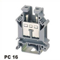 PC16-01P-11-00AH DIN RAIL T.B.16mm² SCREW GRAY - 1