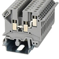 PC2.5-TW-01P-11-00AH DIN RAIL T.B.2.5mm² SCREW GRAY 1IN2OUT - 1