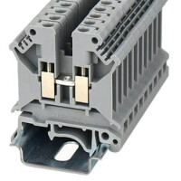 PC4-01P-16-00AH DIN RAIL T.B.4mm² SCREW RED - 1