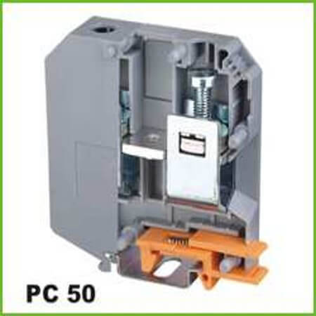 PC50-01P-11-00SH TERM.BLK.24.00MM 01P PC RAY GREY GAOSONG - 1