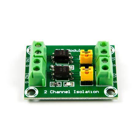 PC817 2 Channels Optocoupler Isolation Module - 3