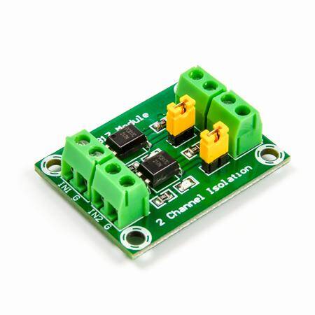 PC817 2 Channels Optocoupler Isolation Module - 4