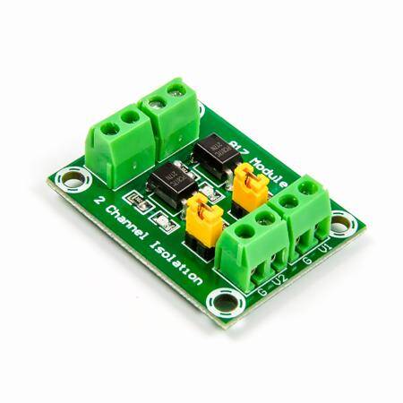 PC817 2 Channels Optocoupler Isolation Module - 5
