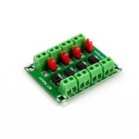 PC817 4 Channels Optocoupler Isolation Module - 4
