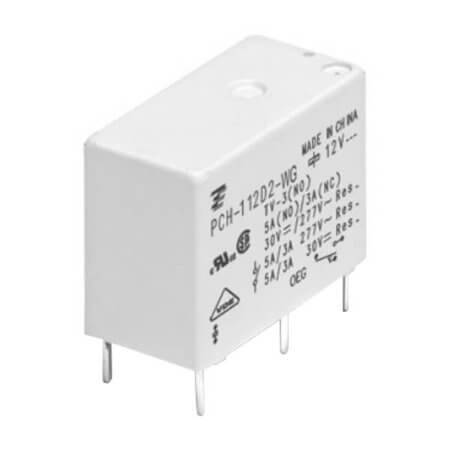 PCH-112D2H,000 RELAY 5A 12VDC SPDT THT OEG - 1
