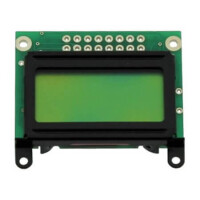 PCM0802A-RN-YBS-03 LCD CHARACTER 8X2 STN POSITIVE 3V - 1