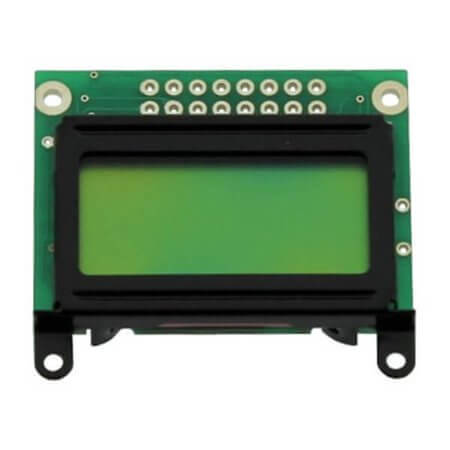 PCM0802A-RN-YBS-03 LCD CHARACTER 8X2 STN POSITIVE 3V - 1