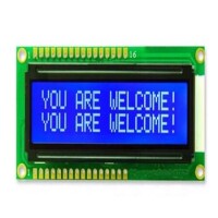 PCM1601A-NS(W)-BBW-C-01 LCD CHARACTER 16X1 STN NEGATIVE BLUE 5V - 1