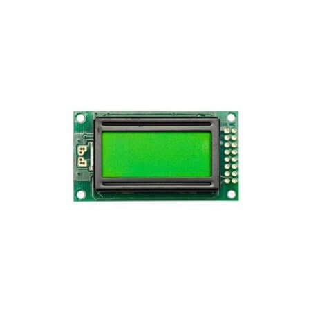 PCM1602B-FL-YBWC LCD GRAPHIC STN POSITIVE YELLOW GREEN 5V - 1