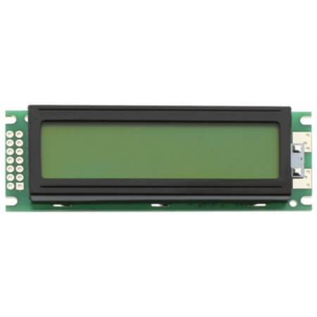 PCM1602N-FL-YBS-01 LCD CHARACTER 16X2 STN YELLOW GREEN 5V - 1