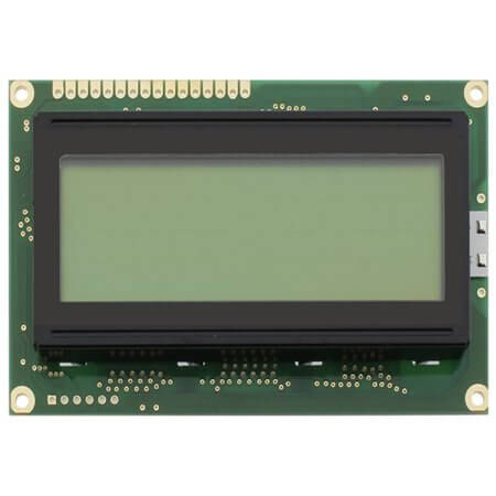 PCM2004D-FL-YBW-01 LCD CHARACTER 20X4 STN YELLOW GREEN 5V - 1