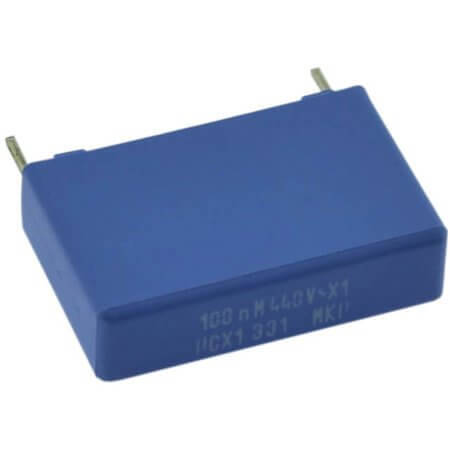 PCX1 331 J40104 CAP.POL.100nF 440VAC 22.5MM 20% X1 BOX BULK PILKOR - 1