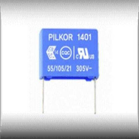 PCX2 339 51474 CAP.POL.470nF 305VAC 22.5MM 10% X2 MKP BOX SRT BLK - 1