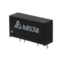 PD01S1212A DC/DC CONV 1W 12VDC 12VDC 84mA SIP7, 4 Leads - 1