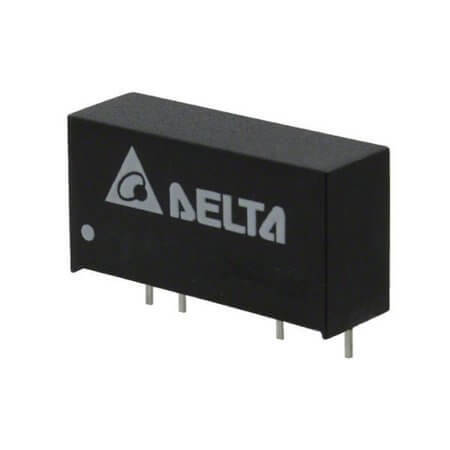 PD01S1212A DC/DC CONV 1W 12VDC 12VDC 84mA SIP7, 4 Leads - 1