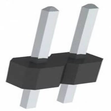 PEC02SAAN PIN HEADER 2PIN(1x2) 2.54mm - 1