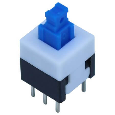 PG808110D04 SWITCH PUSH BUTTON 8X8MM NON-LOCK - 1